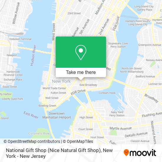 Mapa de National Gift Shop (Nice Natural Gift Shop)