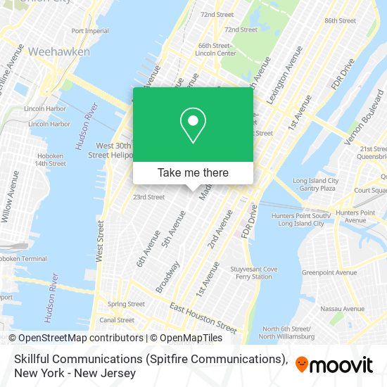 Mapa de Skillful Communications (Spitfire Communications)