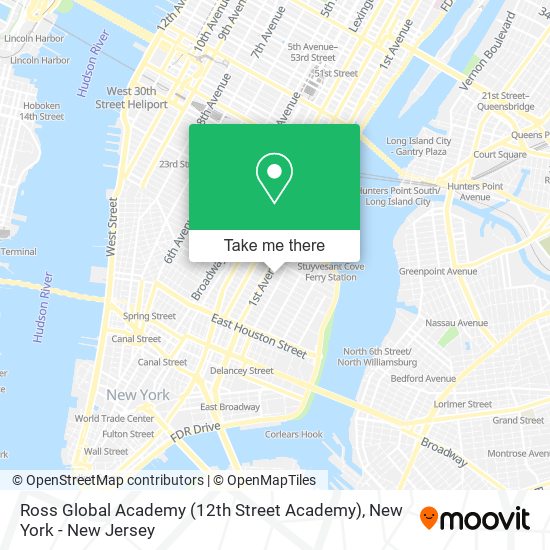 Ross Global Academy (12th Street Academy) map