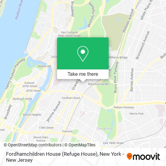 Mapa de Fordhamchildren House (Refuge House)
