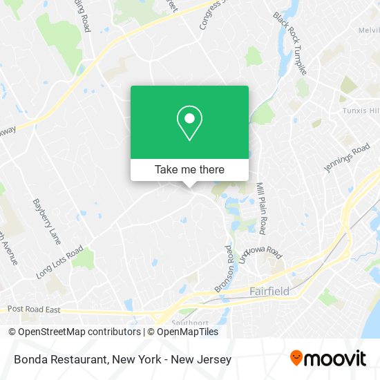 Bonda Restaurant map