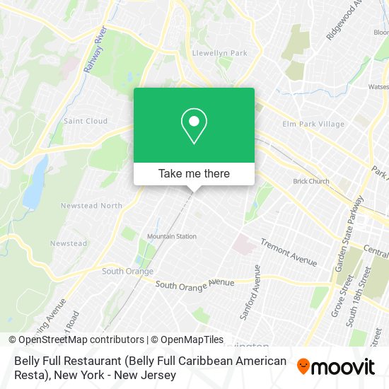 Mapa de Belly Full Restaurant (Belly Full Caribbean American Resta)
