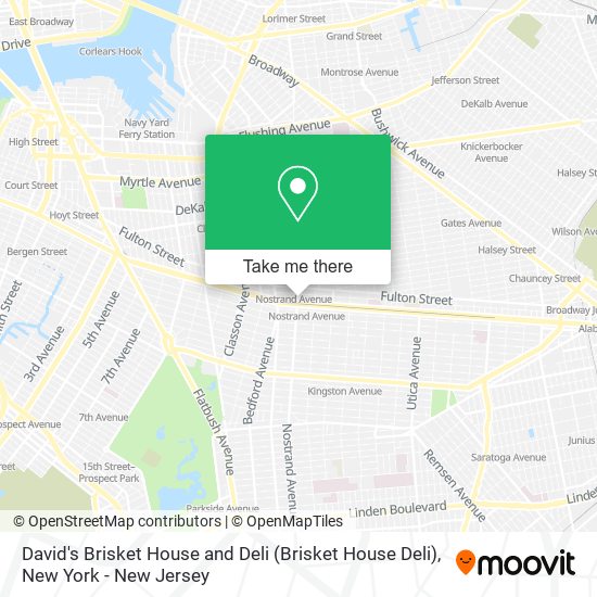 David's Brisket House and Deli (Brisket House Deli) map