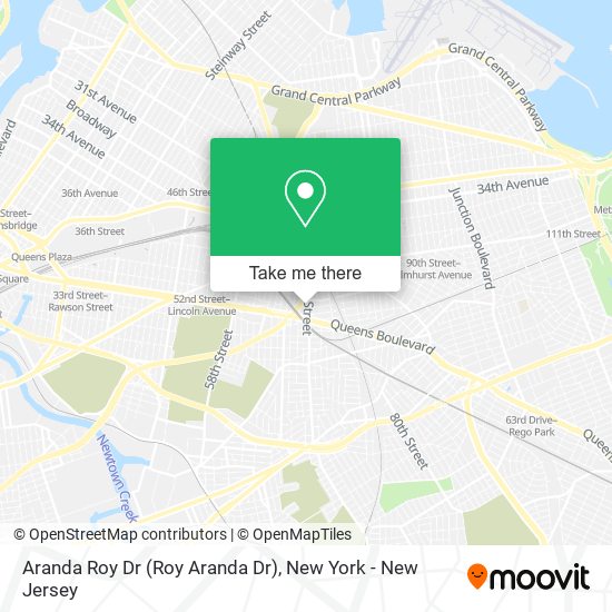 Aranda Roy Dr map