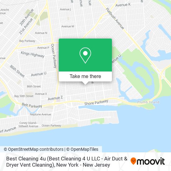 Best Cleaning 4u (Best Cleaning 4 U LLC - Air Duct & Dryer Vent Cleaning) map