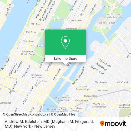 Andrew M. Edelstein, MD (Meghann M. Fitzgerald, MD) map