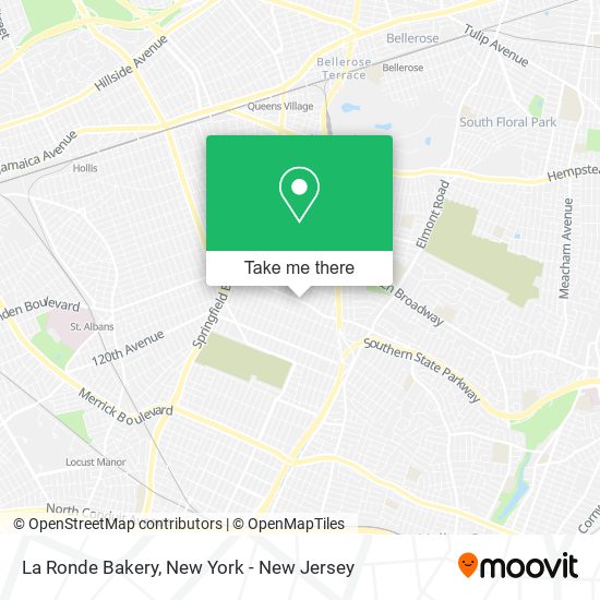 Mapa de La Ronde Bakery