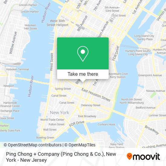 Ping Chong + Company (Ping Chong & Co.) map