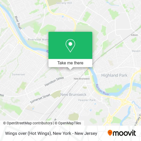 Wings over (Hot Wings) map