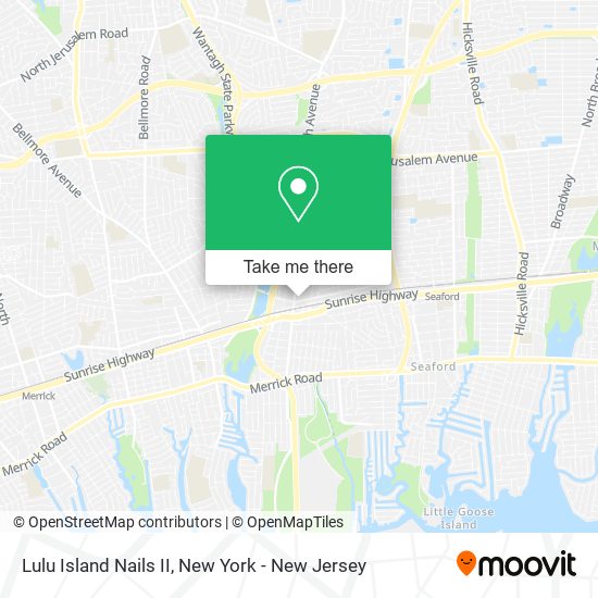 Mapa de Lulu Island Nails II