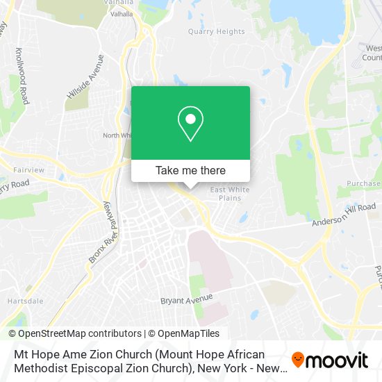 Mapa de Mt Hope Ame Zion Church (Mount Hope African Methodist Episcopal Zion Church)