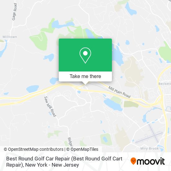 Best Round Golf Car Repair map