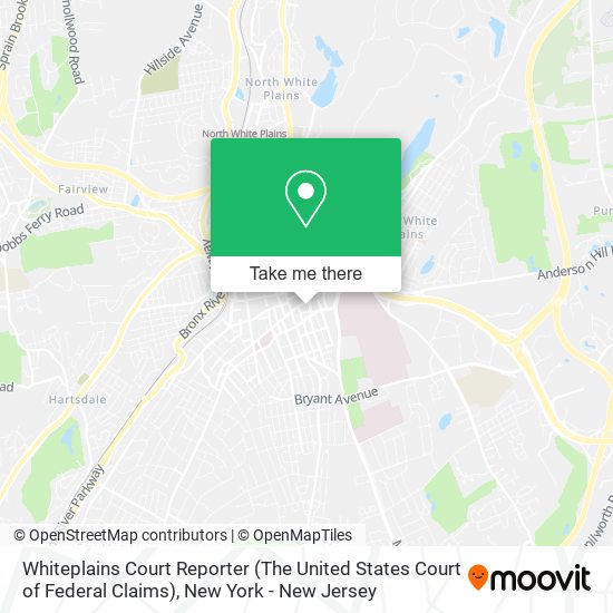 Mapa de Whiteplains Court Reporter (The United States Court of Federal Claims)
