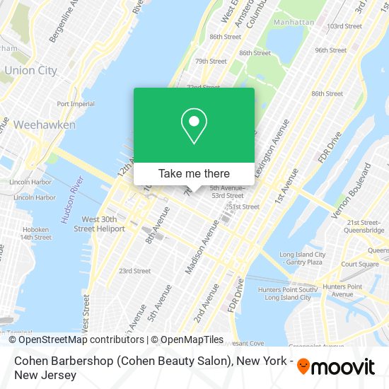 Mapa de Cohen Barbershop (Cohen Beauty Salon)