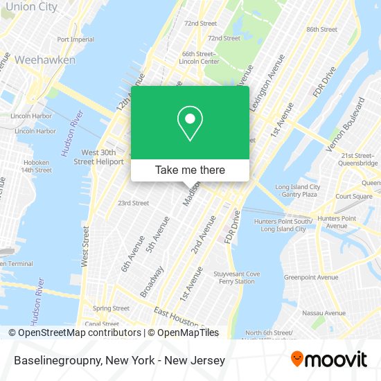 Baselinegroupny map