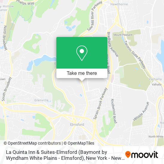 La Quinta Inn & Suites-Elmsford (Baymont by Wyndham White Plains - Elmsford) map