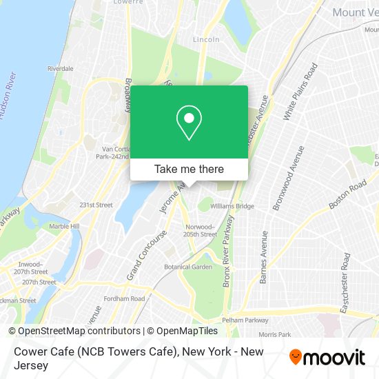 Mapa de Cower Cafe (NCB Towers Cafe)