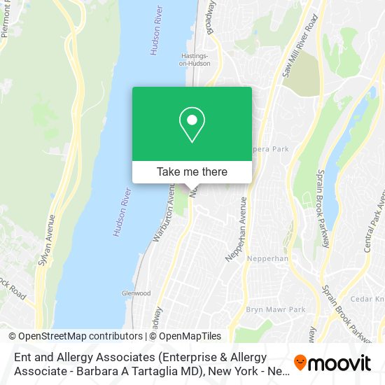 Mapa de Ent and Allergy Associates (Enterprise & Allergy Associate - Barbara A Tartaglia MD)