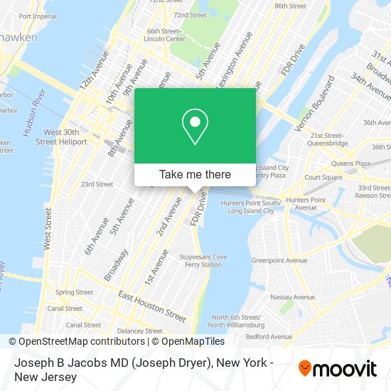 Mapa de Joseph B Jacobs MD (Joseph Dryer)