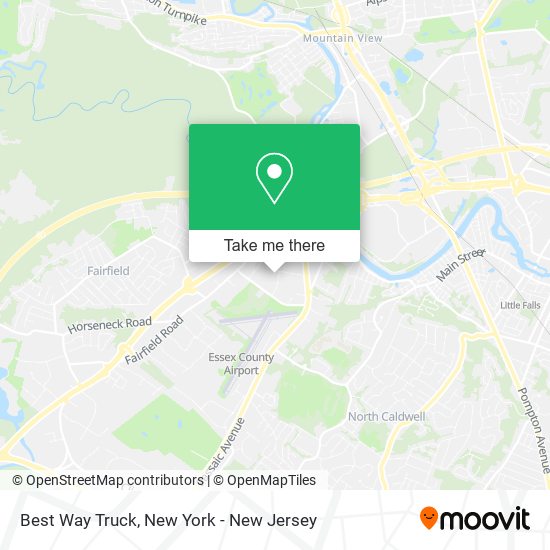 Mapa de Best Way Truck