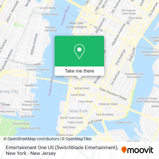 Entertainment One US (Switchblade Entertainment) map