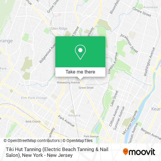 Mapa de Tiki Hut Tanning (Electric Beach Tanning & Nail Salon)