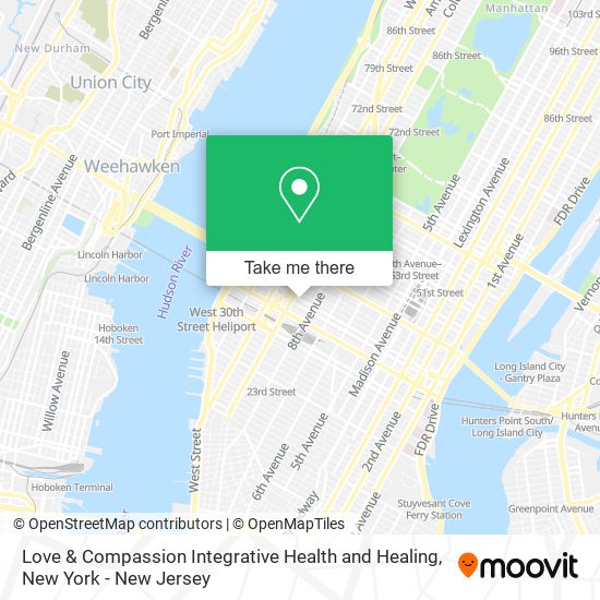 Mapa de Love & Compassion Integrative Health and Healing