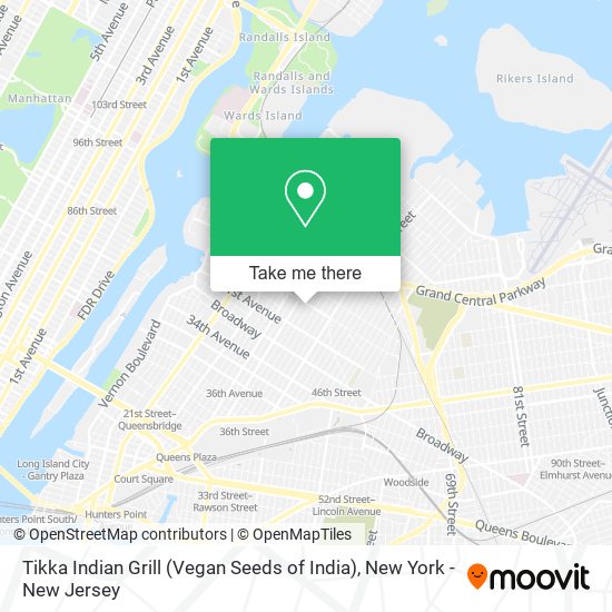 Tikka Indian Grill (Vegan Seeds of India) map