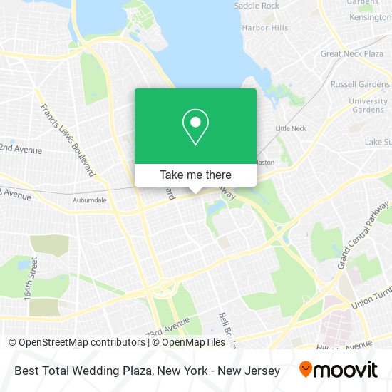 Best Total Wedding Plaza map