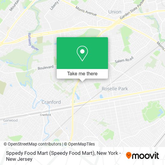 Mapa de Sppedy Food Mart (Speedy Food Mart)