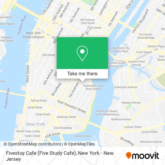 Fivestuy Cafe (Five Study Cafe) map