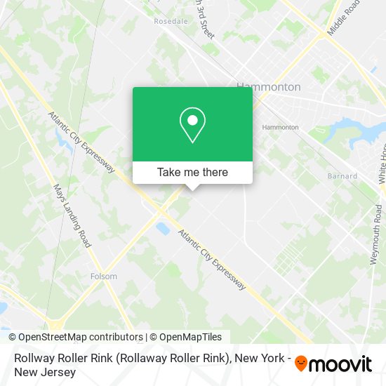 Mapa de Rollway Roller Rink (Rollaway Roller Rink)