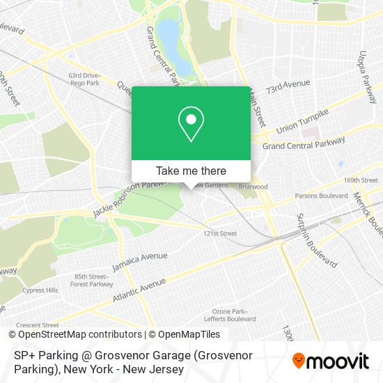 Mapa de SP+ Parking @ Grosvenor Garage (Grosvenor Parking)