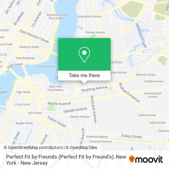 Perfect Fit by Freunds (Perfect Fit by Freund's) map