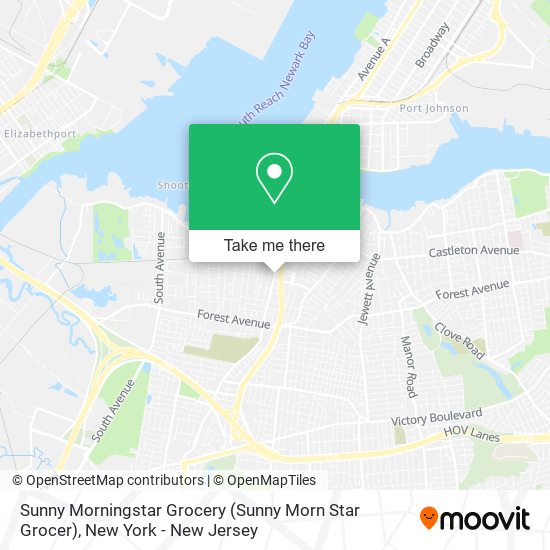 Mapa de Sunny Morningstar Grocery (Sunny Morn Star Grocer)