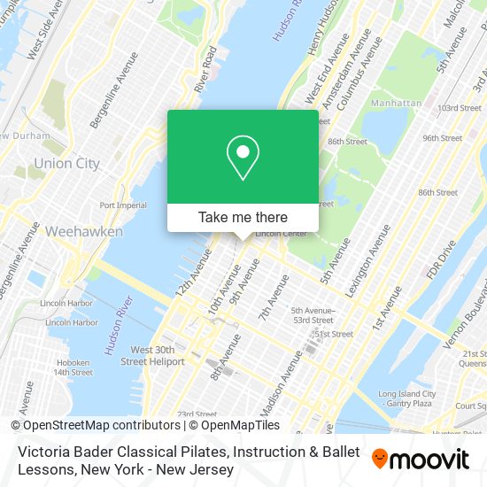 Victoria Bader Classical Pilates, Instruction & Ballet Lessons map