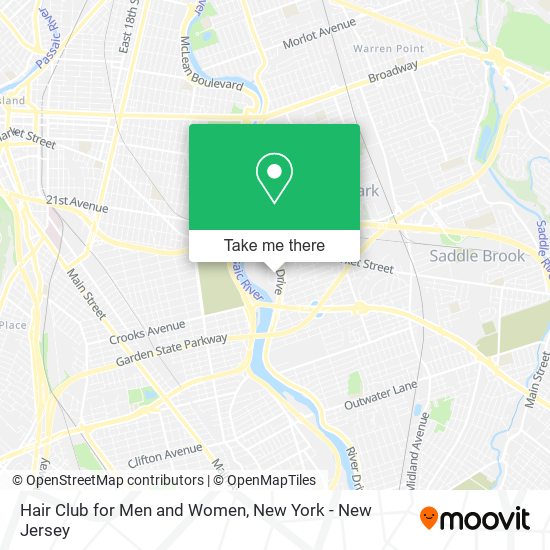Hair Club for Men and Women map