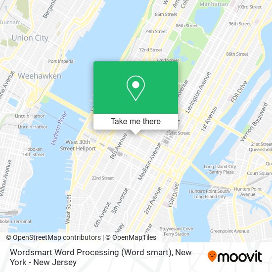 Wordsmart Word Processing (Word smart) map