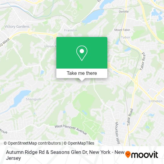 Autumn Ridge Rd & Seasons Glen Dr map