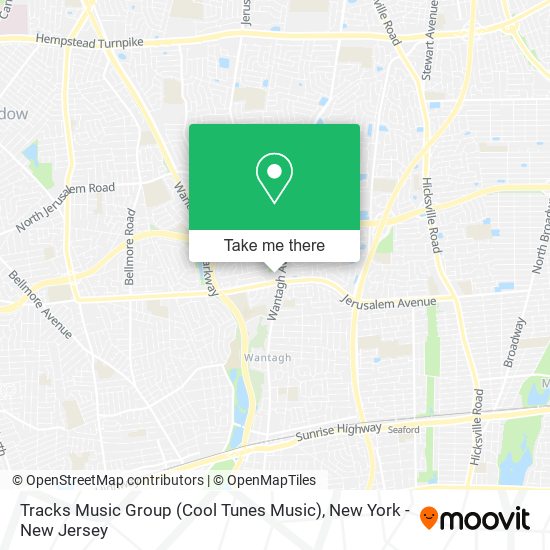 Mapa de Tracks Music Group (Cool Tunes Music)