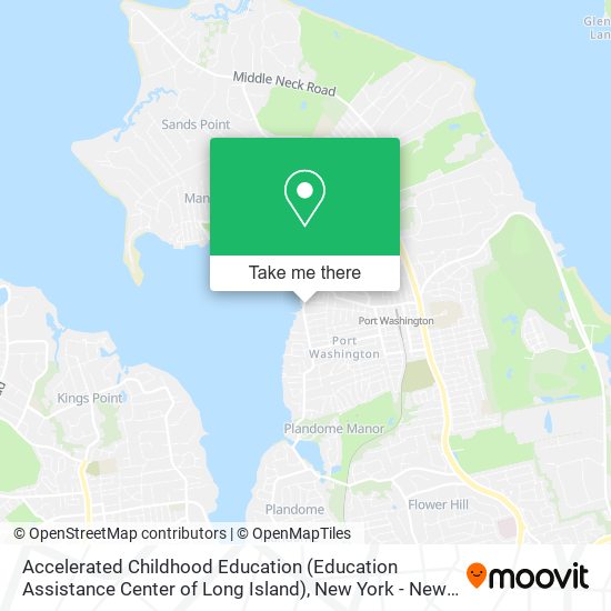 Mapa de Accelerated Childhood Education (Education Assistance Center of Long Island)