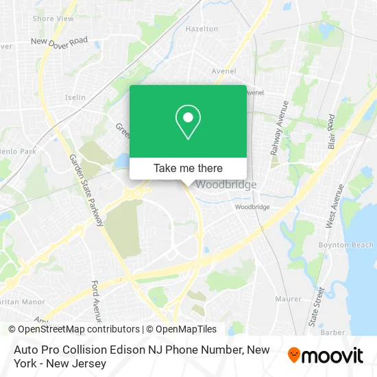 Auto Pro Collision Edison NJ Phone Number map