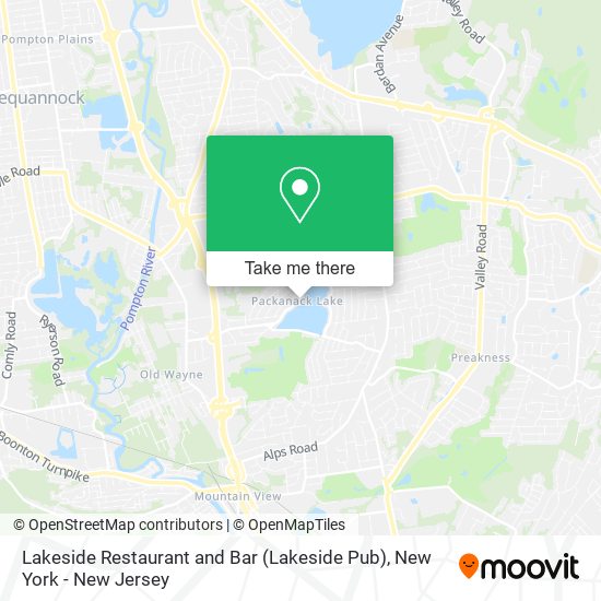 Lakeside Restaurant and Bar (Lakeside Pub) map