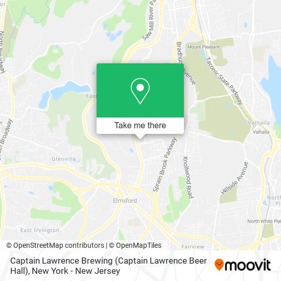 Mapa de Captain Lawrence Brewing (Captain Lawrence Beer Hall)