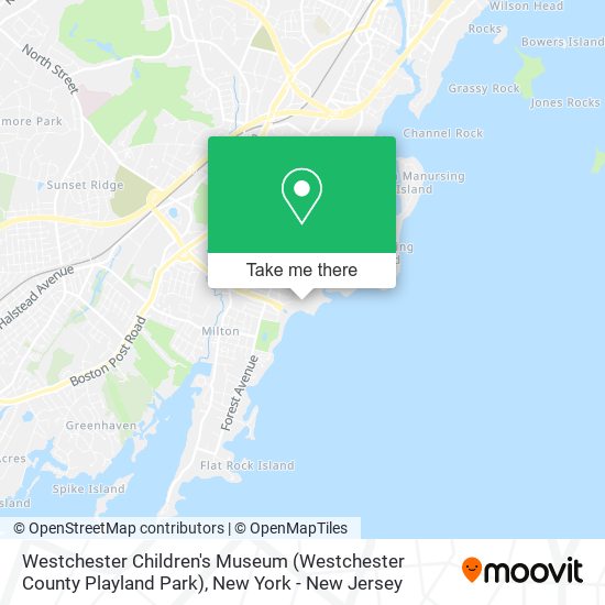 Westchester Children's Museum (Westchester County Playland Park) map