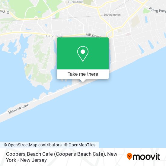Coopers Beach Cafe (Cooper's Beach Cafe) map