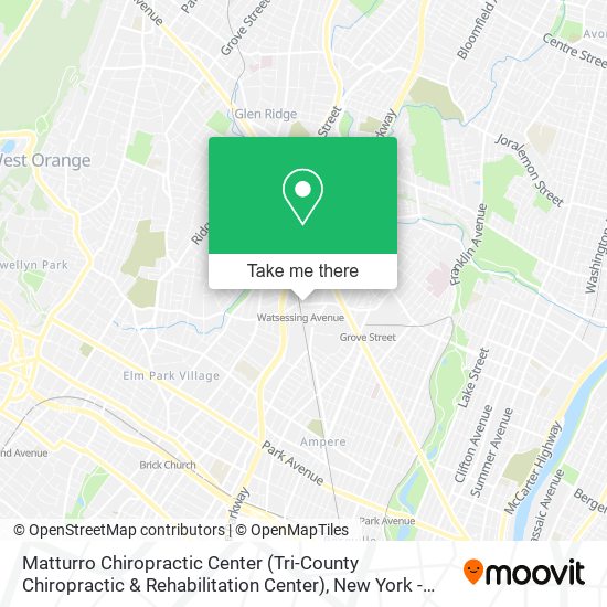 Mapa de Matturro Chiropractic Center (Tri-County Chiropractic & Rehabilitation Center)