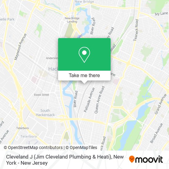 Mapa de Cleveland J (Jim Cleveland Plumbing & Heati)