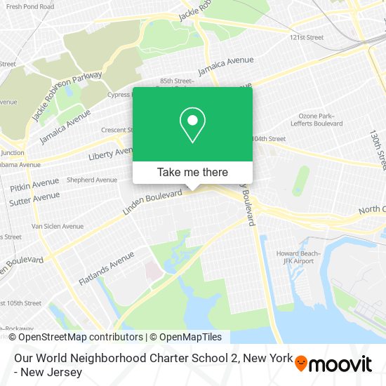 Mapa de Our World Neighborhood Charter School 2