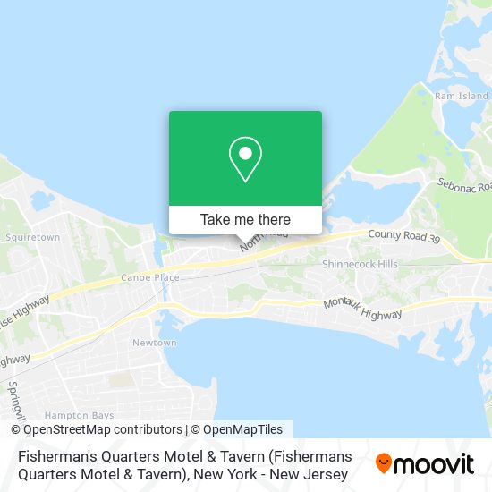 Mapa de Fisherman's Quarters Motel & Tavern (Fishermans Quarters Motel & Tavern)